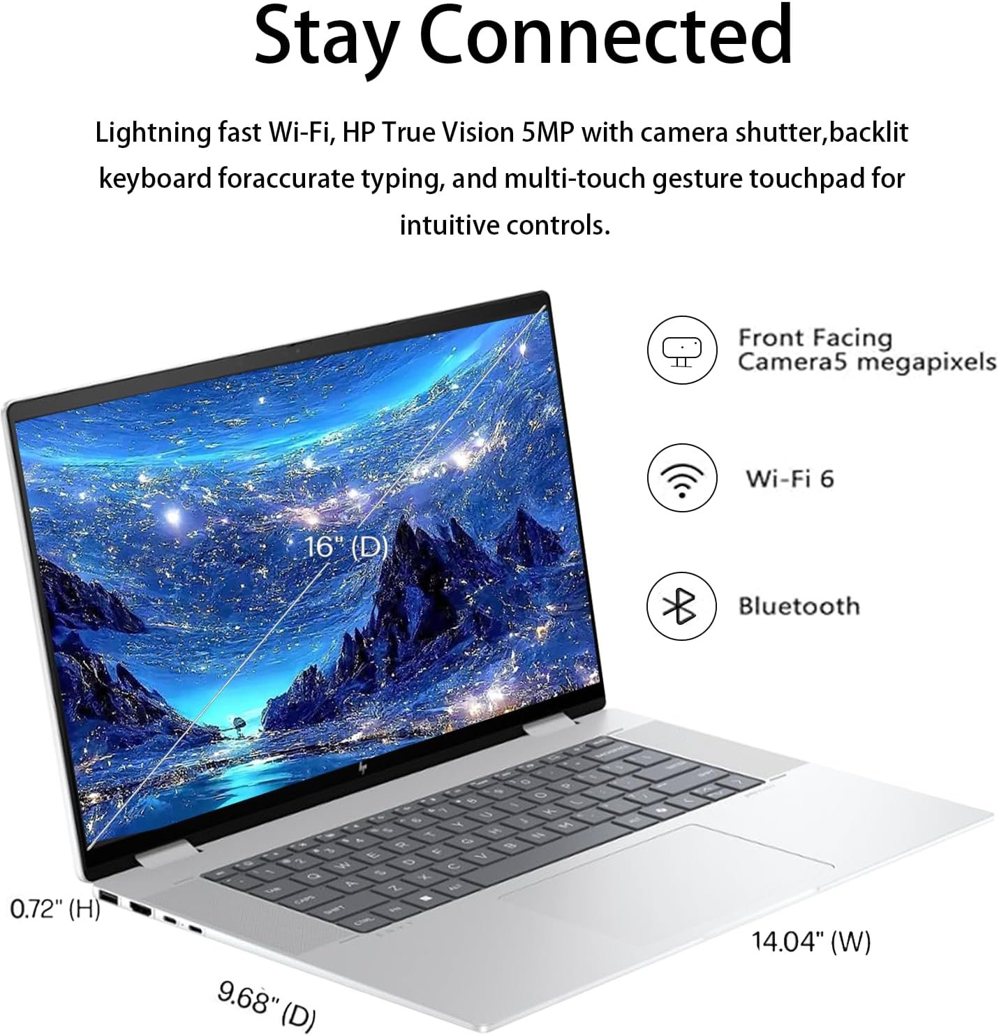HP Envy X360 2 en 1 Intel i7 Ultra 7 155 U